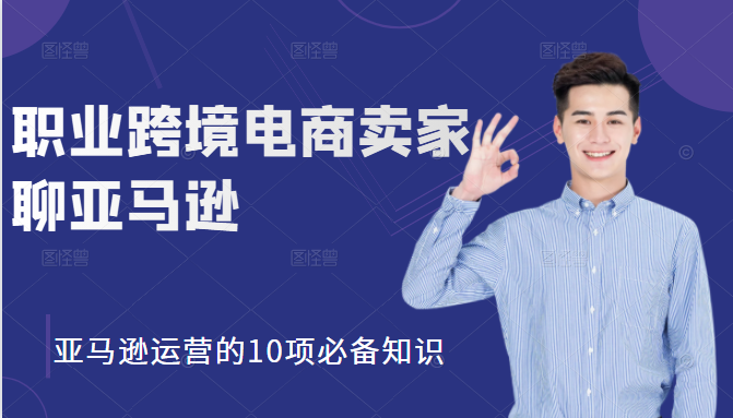 职业跨境电商卖家聊亚马逊：亚马逊运营的10项必备知识，12堂课让你看懂亚马逊运营-私藏资源社