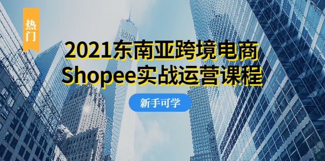 2021东南亚跨境电商Shopee实战运营课程，0基础、0经验、0投资的副业项目-私藏资源社