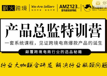 枫火跨境·产品总监特训营，行业大咖联合研发解决行业瓶颈问题-私藏资源社