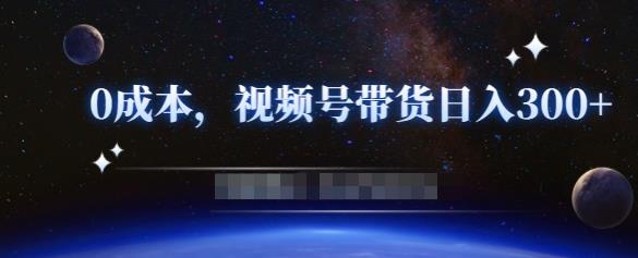 零基础视频号带货赚钱项目，0成本0门槛轻松日入300+【视频教程】-私藏资源社