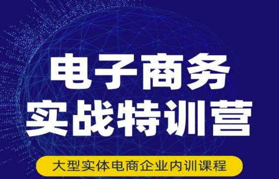 民赛电气内部出品：电子商务实战特训营，全方位带你入门电商，308种方式玩转电商-私藏资源社