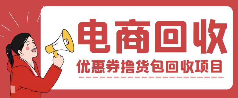 外面收费388的电商回收项目，一单利润100+-私藏资源社