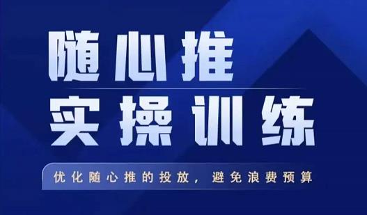 飞哥·随心推实操训练，优化随心推投放，避免浪费预算-私藏资源社