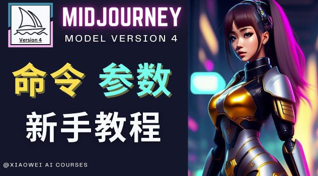 Midjourney新手入门教程，轻松创作顶级图像，命令参数-新手教程-私藏资源社