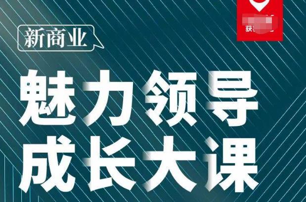 张琦·新商业魅力领导成长大课2023新版，高效管理必修课（30节）-私藏资源社