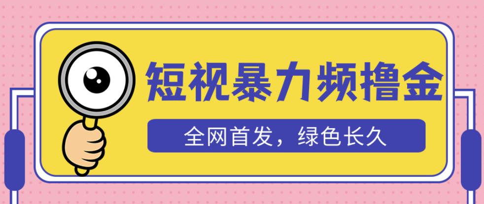 外面收费1680的短视频暴力撸金，日入300+长期可做，赠自动收款平台-私藏资源社