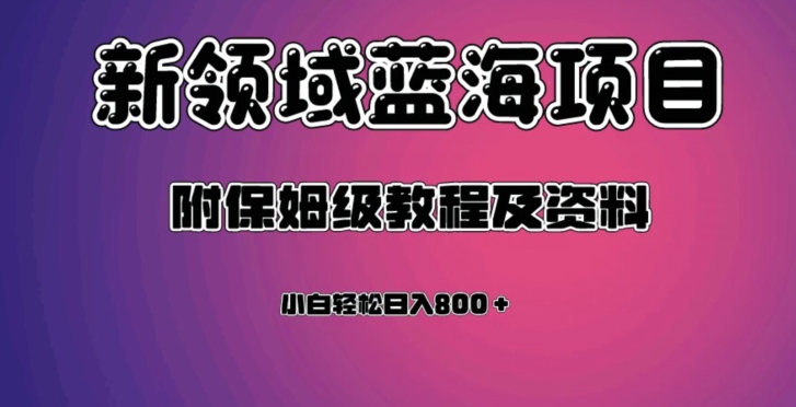 虚拟资源蓝海领域新项目，轻松日入800＋，附保姆级教程及资料-私藏资源社