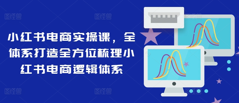 小红书电商实操课，全体系打造全方位梳理小红书电商逻辑体系-私藏资源社