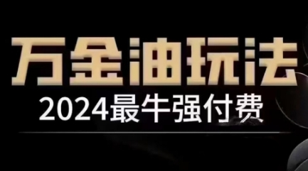 2024最牛强付费，万金油强付费玩法，干货满满，全程实操起飞-私藏资源社