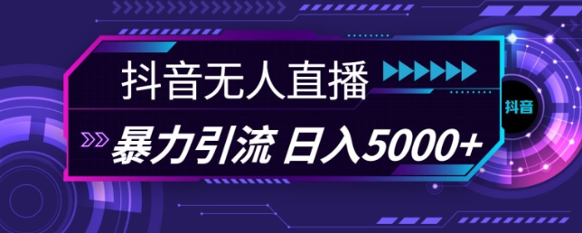 抖音快手视频号全平台通用无人直播引流法，利用图片模板和语音话术，暴力日引流100+创业粉【揭秘】-私藏资源社